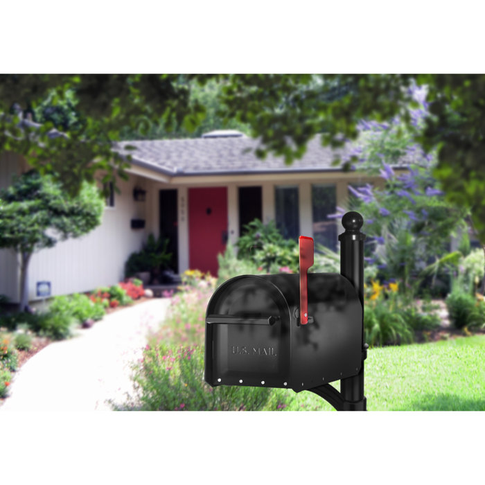 Architectural Mailboxes Sequoia Post Mounted Mailbox & Reviews Wayfair